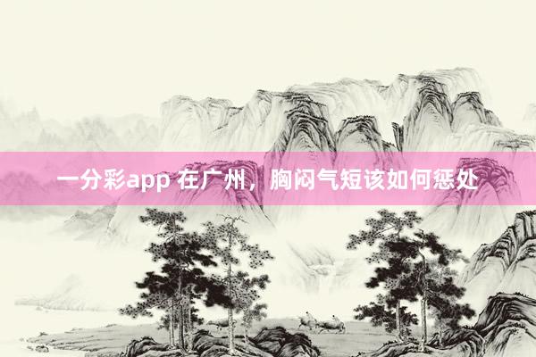 一分彩app 在广州，胸闷气短该如何惩处